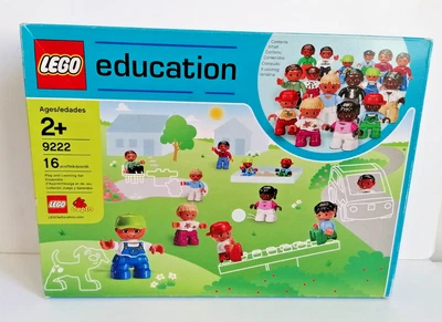 Lego Duplo Education 9222 World People Set - 2007 Neuf New - Photo 1/4