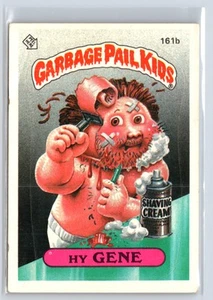 1986 Series 4 GPK Garbage Pail Kids Sticker OS4 Hy GENE #161b - Picture 1 of 5