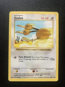 Doduo (#048/102) - Shadowless Base Set (Shadowless) HP Pokemon - Picture 1 of 4