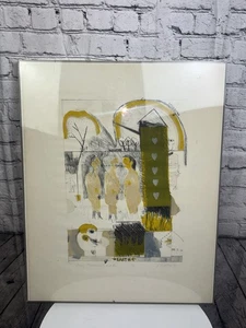 RARE VINTAGE J WALLACE "SUNNY MASSACHUSETTS AND ME" SIGNED 2/10 J WALLACE '89 - Picture 1 of 24