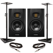 Adam T5V (Pair) 5 Inch Active Studio Monitors 70W, Stand & Cables, 5 Yr Warranty