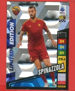 CALCIATORI 2023-24 -Adrenalyn Panini Card LIMITED - SPINAZZOLA - ROMA - Picture 1 of 2