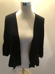 Strick-Weste, M 40, schwarz, s.Oliver, 3/4 Arm, Feinstrick, Neu ungetragen - Bild 1 von 4