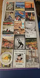 17 Bordzeitschriften Iberia Norwegen JAL Aeroflot CAAC Kanada Indien Italien Costa - Bild 1 von 5