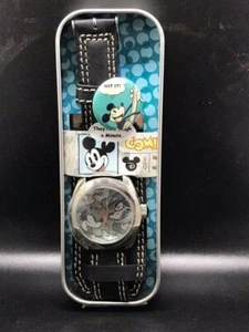 Mickey Mouse & Pete Watch and Pin set Classic Oh Boy Disney Design  New in Box - Picture 1 of 3