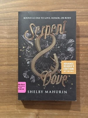 Serpent and Dove Shelby Mahurin Advanced Readers Copy Edition 2019 Paperback - Image 1 of 4