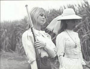 B.BARDOT & J.MOREAU - VIVA MARIA -L.MALLE -N&B - 1965 -18,5 x 24 cm - Picture 1 of 1