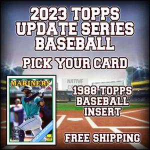2023 Topps Update Series 1988 Topps Baseball Insert - Pick Your Card - Picture 1 of 1
