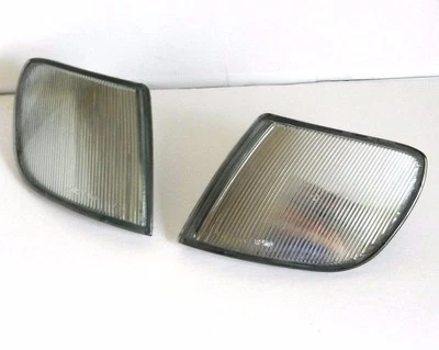 FOR VW VOLKSWAGEN PASSAT [ B4 ] 1993-1996 FRONT CORNER REFLECTOR LENS SET CLEAR - Image 1 of 3