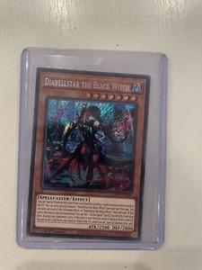 AGOV-EN006 Diabellstar the Black Witch Secret Rare 1st Edition YuGiOh Card