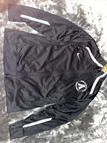 Nike Therma Appalachian State Mountaineers BlackGray Full-Zip Hoodie - Men’s L Cover