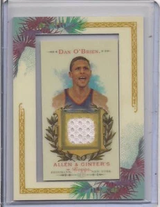 DAN O'BRIEN RELIC DECATHLON 2007 TOPPS ALLEN & GINTER BASEBALL - Picture 1 of 1