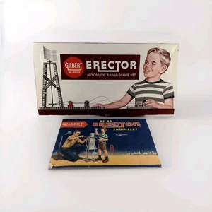 1959 Gilbert Erector No.10042 Automatic Radar-Scope Set: Box & Catalog - Empty - Picture 1 of 16