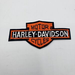 Harley Davidson Motor Cycles Patch 4" x 2" Brand New Old Stock Vintage