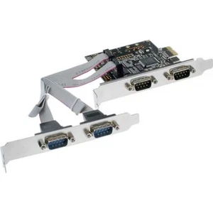 InLine PCI Express / PCIe x1 Schnittstellenkarte 4x Seriell 9Pol. - Bild 1 von 1