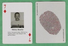 2006 Celebrity Mugshot Playing Cards Mug Shot Athletes Famous *You PICK CHOOSE*