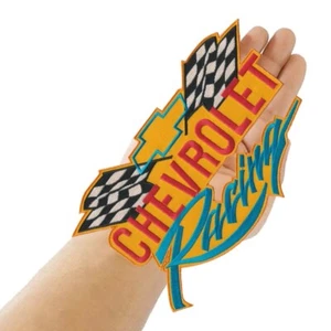 Chevrolet Racing Super Car Logo Large Size 9.7"x5.8" Sew Iron On Patch Carft DIY - Picture 1 of 12
