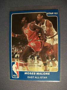 MOSES MALONE 1983-84 Star SP #7 Rockets - Picture 1 of 2