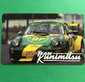 Tarjeta telefónica Porsche 911 Turbo JGTC 1995 Japón carrera coche de carreras teleca Japón - Imagen 1 de 5