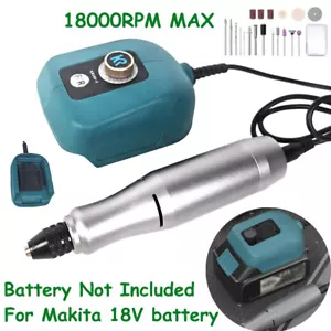 For Makita 18V battery Rotary Polishing Tool with 19pcs Rotary Tools Accessories - Picture 1 of 11