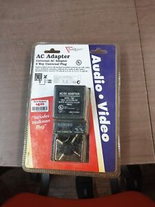 triquest audio visual AC adapter 6 way universal plug (electronics A)