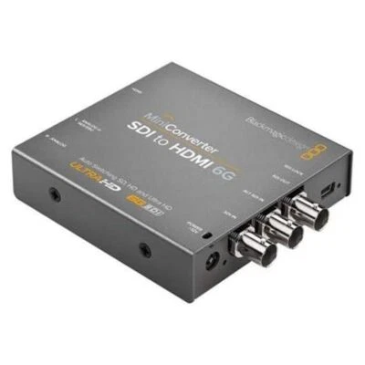 Blackmagic Design SDI To HDMI 6G Black Mini Video Converter with Audio Outputs - Image 1 of 3