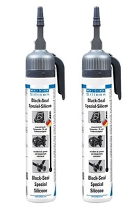 WEICON Black-Seal Spezialsilikon 2er-Set Presspack schwarz | 2 x 200 ml - Bild 1 von 13