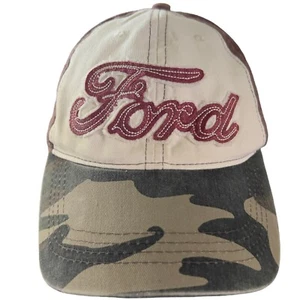 Ford Camo Glitter Realtree Womens Ladies Licensed Official Hat Cap 100% Cotton - Picture 1 of 9