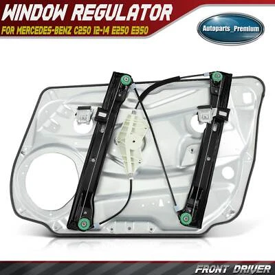Front Driver Side Power Window Regulator for Mercedes-Benz C250 12-14 E250 E350 - Image 1 of 4