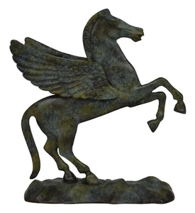 Estatuilla de bronce Pegaso el caballo alado - Símbolo de lo divino y la inspiración - Imagen 1 de 6