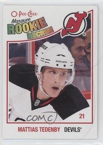 2011-12 O-Pee-Chee 2010-11 Marquee Rookies Update Mattias Tedenby #614