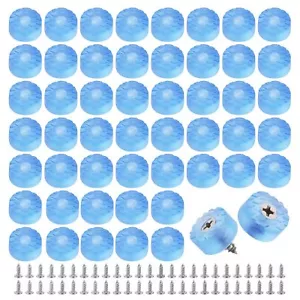 Pies de goma 50 piezas Antideslizantes Tabla de cortar Pies Parachoques con Acero Inoxidable S... - Imagen 1 de 7