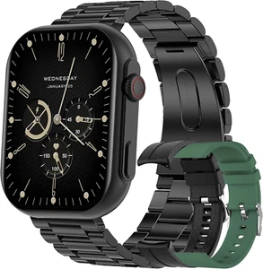 Smartwatch Men Men with Phone Function Gym Sports Watch Wristwatch Watch - Picture 1 of 7