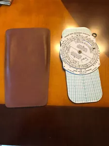Dalton Aerial Dead Reckoning Computer Type E-6B with Case - Picture 1 of 4