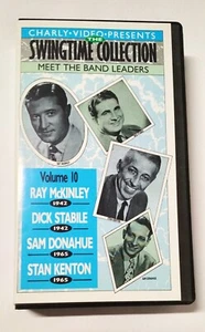 CHARLY VIDEO presents SWINGTIME COLLECTION MEET THE BAND LEADERS VOL.10 1989 - Picture 1 of 2