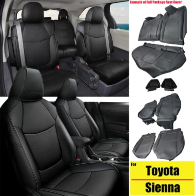 (All inclusive Custom)Car 7-Seat Covers Pad For Toyota Sienna XSE XLE 2021-2025 - Image 1 of 4
