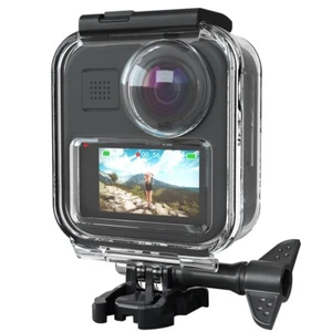 Custodia protettiva impermeabile guscio custodia protettiva subacquea 20 m per GoPro MAX - Foto 1 di 12