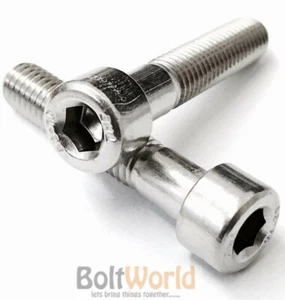 CABEZAL DE TAPA DE ENCHUFE DE ACERO INOXIDABLE A2 PERNOS DE TORNILLO LLAVE UNIDAD M5 M6 M8 MEZCLADO - Imagen 1 de 7