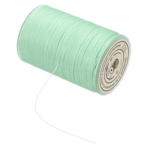 Cordoncino cerato 0,45 mm filo cerato 87 iarde corda cerata cavo in pelle (verde erba) - Foto 1 di 7