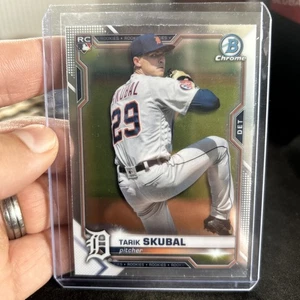 Tarik Skubal 2021 Topps Bowman Rookie Card RC Chrome Detroit Tigers - Bild 1 von 2