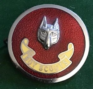 Vintage Boy Scout Cubs Assistant Cub Master Enamel Hat Badge Vgc - Picture 1 of 15