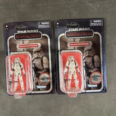 (2) ВИНТАЖНАЯ КОЛЛЕКЦИЯ STAR WARS ОСТАТОК СОЛДАТ КАРБОНИЗИРОВАННЫЙ KENNER ПОМЯТЫЙ МОЛЛЮСК - Изображение 1 из 4