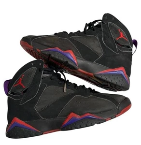 Vintage 2002 Nike Air Jordan 7 VII Retro Raptors "Charcoal" 304775-006 Size 8 - Picture 1 of 10