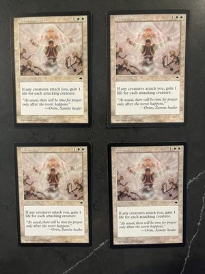 4x Orim's Prayer x4 - Tempest - MTG Magic - LP Playset - Image 1 of 2