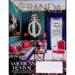 Veranda Magazine November 2020 American Revival Dynasty Era Glamour - Picture 1 of 12