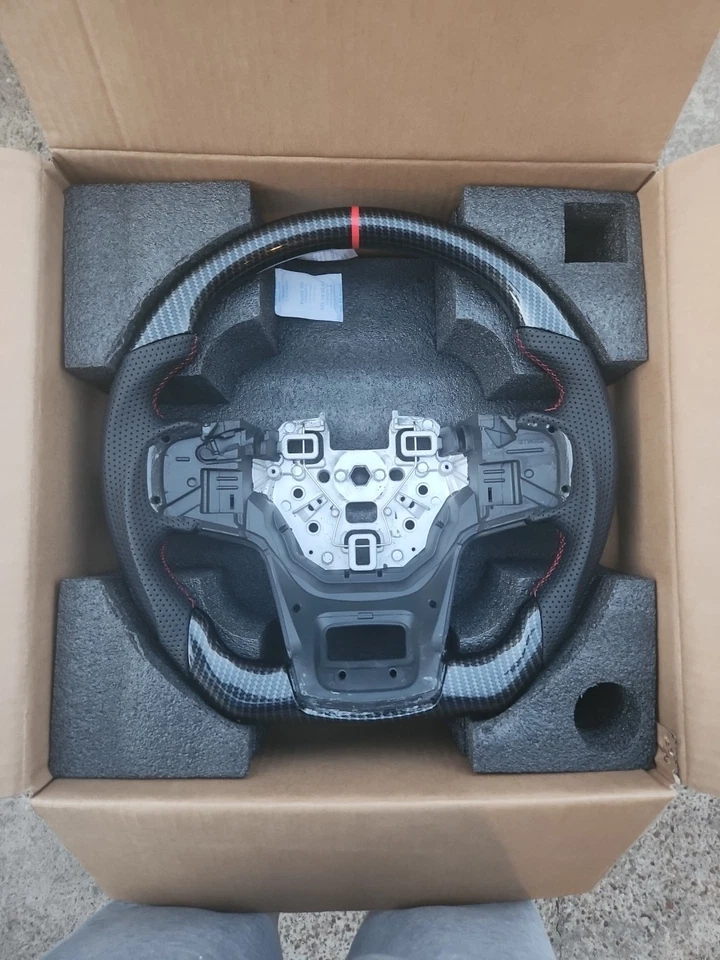 Bronco Ford Carbon Fiber Steering Wheel (2021-2025) - Image 1 of 4