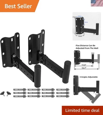 Heavy Duty Speaker Mounts - Support up to 110lbs, - Image 1 of 4