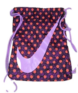 Nike Rucksack Kordelzug lila pink leichter Turnbeutel Sport Schultasche - Bild 1 von 2