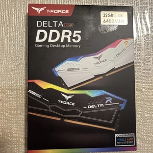 Team T-Force Delta RGB 32GB (2 x 16GB) PC RAM DDR5 6400 (PC5 51200) Intel XMP - Picture 1 of 2