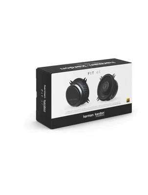 Harman Kardon FIT 4F - Fit Series 4 Inch Coaxial 2-Way Car Coaxial Speakers - Image 1 of 4